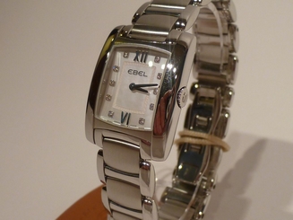 New Authentic Ebel Brasilia, Mother of Pearl & Diamond Dial