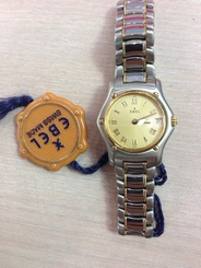 BRAND NEW EBEL 1911 LADY TWO TONE 18K GOLD AND STEEL 1187916-1260