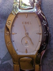 ENTICING EBEL STEEL BELUGA LICHINI SWISS TONNEAU WRIST WATCH SS/SS REF 9012431