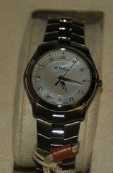 New Ebel Classic Sport Grande Swiss Quartz Women's Watch 1215986