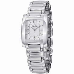 EBEL BRASILIA 9257M32-64500 LADIES SILVER STEEL BRACELET & CASE DATE WATCH