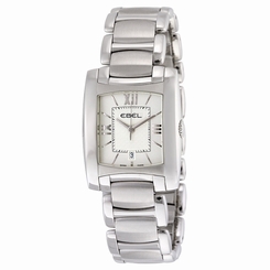 Ebel Brasilia White Guilloche Ladies Watch 1215774 722631207800