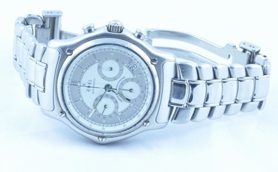 EBEL LE MODULOR STAINLESS STEEL CHRONO AUTOMATIC STEEL/STEEL TOP CONDITION RAR