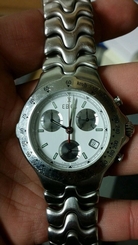 Ebel chronograph sportwave mens watch