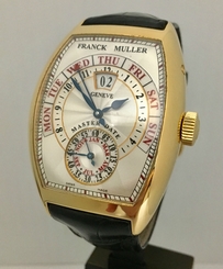 Franck Muller Very Rare Master Date Mens 18K Yellow Gold Watch 8880 S6 GG DT