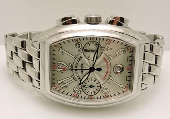 Franck Muller Conquistador Large Size Stainless Steel 8001sc