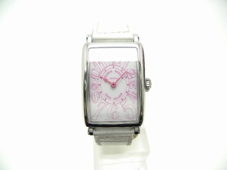 Pre-Owned FRANCK MULLER 902QZ JA MOMO2 Long Island White Quartz Ladies Watch,MD