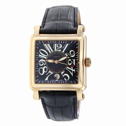 Franck Muller Conquistador Cortez 18K Yellow Gold 10000 SC with Box & Papers