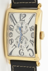 Franck Muller Long Island Master Banker 1200MB 18K Yellow Gold New + Box Papers