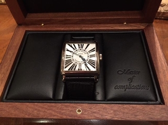 Franck Muller Master Square 6000 H SC in 18K White Gold