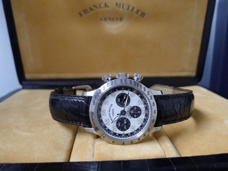 Rare FRANCK MULLER Limited Edition Endurance 24hr Racing Chronograph PANDA White