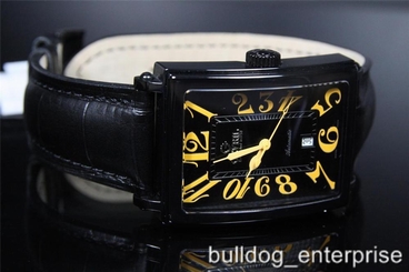 Mens Gevril Avenue of Americas 5009A Swiss ETA 2892 Automatic Limited Ed. New