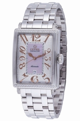 Gevril Women's Watch 6208RTB Automatic Diamonds Limited Edition Steel MOP Dial