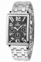 Gevril Men's AVENUE OF AMERICAS Watch 5012B Automatic Chronograph Steel