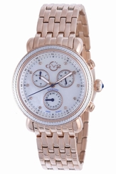 GV2 by Gevril Women's 9800 Marsala Swiss Quartz Gold Watch