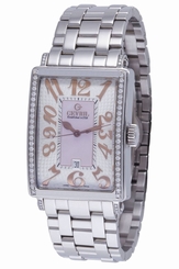 Gevril Women's 6208RE-B Glamour Automatic Diamonds Limited Edition Steel Watch