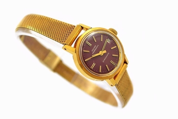 Vintage Girard Perregaux Gyromatic Gold Plated HandWind Ladies Petite Watch 1123