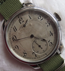 Girard Perregaux Power Reserve Big Wristwatch steel case 49 mm. in diameter