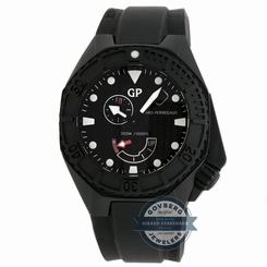 Girard Perregaux Sea Hawk 49960-32-632-FK6A Auto Ceramic 44mm Strap Mens Watch