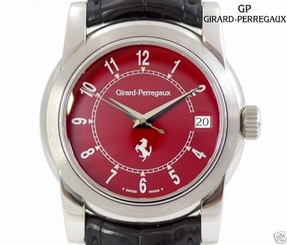Auth GIRARD PERREGAUX  Laureato Olimpico 8017 999 Limited SS Automatic Men's