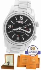 MINT Girard Perregaux Traveler II Alarm GMT 49350 Stainless Black 40mm Watch