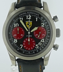 Mens Girard Perregaux Ferrari Chronograph Titanium Automatic Watch Ref 4950