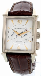 Men's Girard Perregaux Limited 18K White Gold Skeleton Back Watch