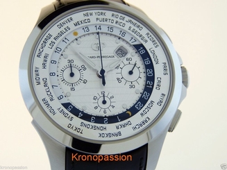 Girard Perregaux World Traveller Chronograph Date Automatic New !