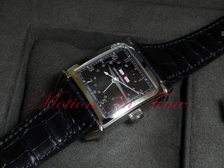 Girard Perregaux Vintage1945 Square Triple Calendar S/S Black 25810-11-651-BA6A