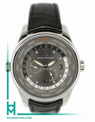 Men's Stainless Steel Girard Perregaux WW.TC Power Reserve 49850-11-252B-BA6A