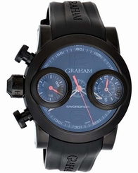 Graham Swordfish Booster Left Chrono Men's Watch - 2SWBB.R36L.K58N