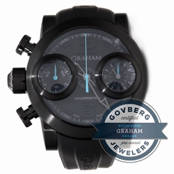Graham Swordfish Booster 2SWBB.U36L.K58N Auto PVD Steel Strap Watch Chronograph
