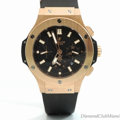 Hublot Big Bang 18K Rose Gold Chronograph Automatic Watch