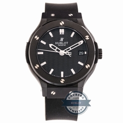Hublot Classic Fusion Black Magic 561.CM.1770.RX Auto 38mm Ceramic Mens Watch