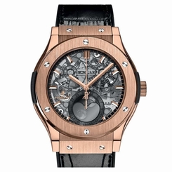 Hublot Aerofusion Moonphase King Gold 45mm 517.ox.0180.lr - Unworn W/ Box & Pap