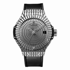 NEW Hublot Big Bang Steel Caviar 41mm Diamonds Dial Mens Watch 346.SX.0870.VR