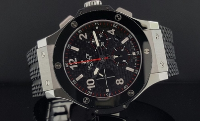 Hublot Big Bang Evolution 44mm Steel & Ceramic 301.SB.131.RX Black Carbon Dial 845858078456