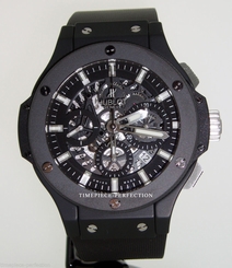 Fake AAA Hublot Big Bang Black Magic Aero Bang 44mm Skeleton Dial 311.CI.1170.RX Watch