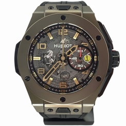 NEW HUBLOT Big Bang Ferrari Mens Magic Gold 45mm Skeleton Dial 401.MX.0123.VR