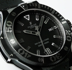 Fake AAA  NEW HUBLOT BIG BANG KING BLACK CERAMIC ICE BANG LIMITED 48MM 322.CK.1140.RX Watch