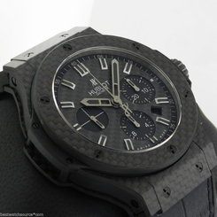 Hublot Big Bang 301.QX.1740.RX Black Carbon Fiber Dial 44.5 mm B&P Ret: $21,300