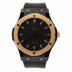 Hublot Ceramic King Gold Black Dial Automatic Mens Watch 511.CO.1780.RX