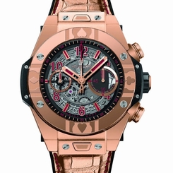 NEW Hublot Big Bang Unico World Poker Tour King Gold Watch 411.OX.1180.LR.WPT15