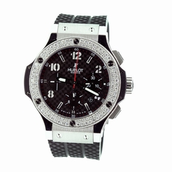 HUBLOT BIG BANG 44MM 1.50 CARAT STAINLESS STEEL AUTOMATIC WATCH 301.SB.131.RX 845858078456