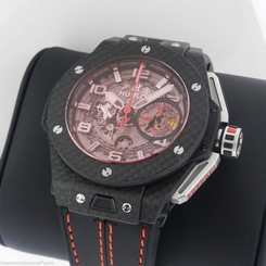 Hublot Big Bang Ferrari 401.QX.0123.VR Carbon Fiber Red Sapphire Ret: $32,100 845960050968
