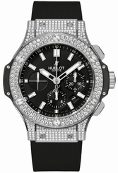 Hublot Big Bang 301.sx.1170.rx.1704 Steel 44mm Diamonds Chrono Ret: $29,900