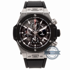 Hublot Big Bang Perpetual Chrono 406.NM.0170.RX Auto Titanium Mens Strap Watch