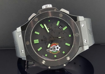 Hublot Big Bang 44mm 'Pride Of Mexico' Limited Edition of 250 Black Ceramic Nice