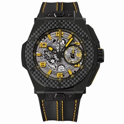 NEW Hublot Big Bang Ferrari ceramic Skeleton Dial 45mm Mens watch 401.CQ.0129.VR