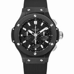NEW HUBLOT BIG BANG Ceramic Black Magic Rubber Strap Watch Ref. 301.CI.1770.RX 845960033282